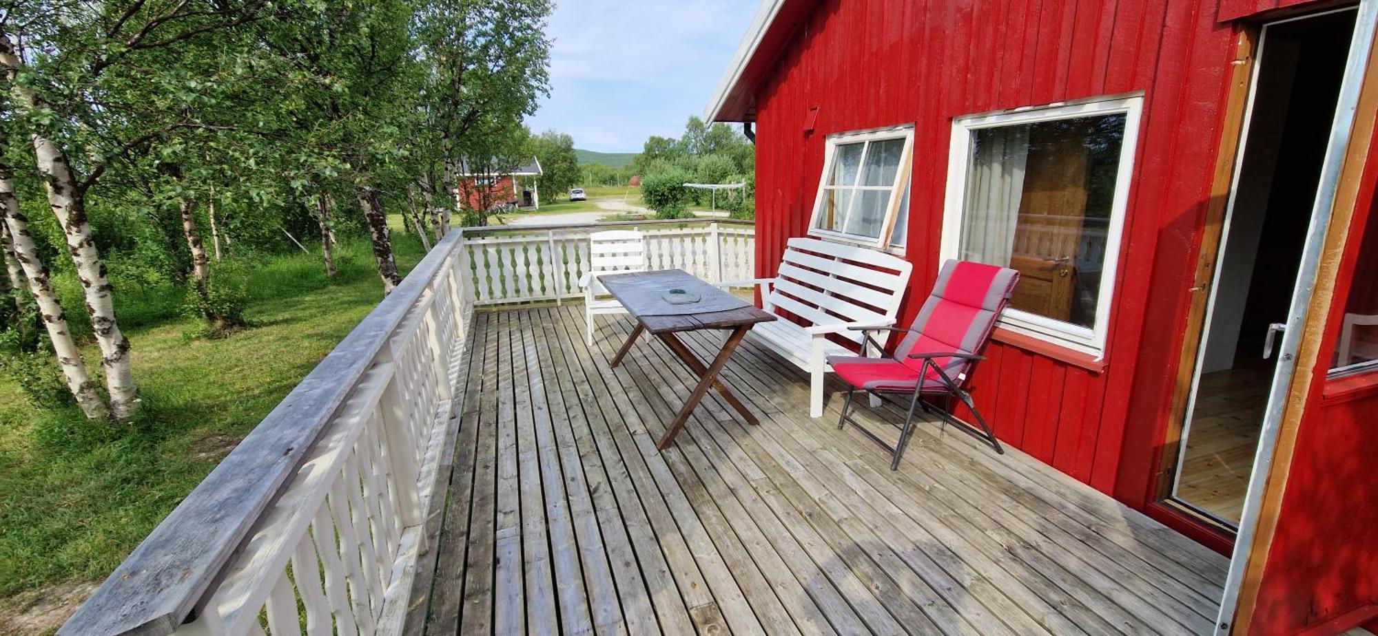 Bungalaven Lodge As Børselv Exterior foto