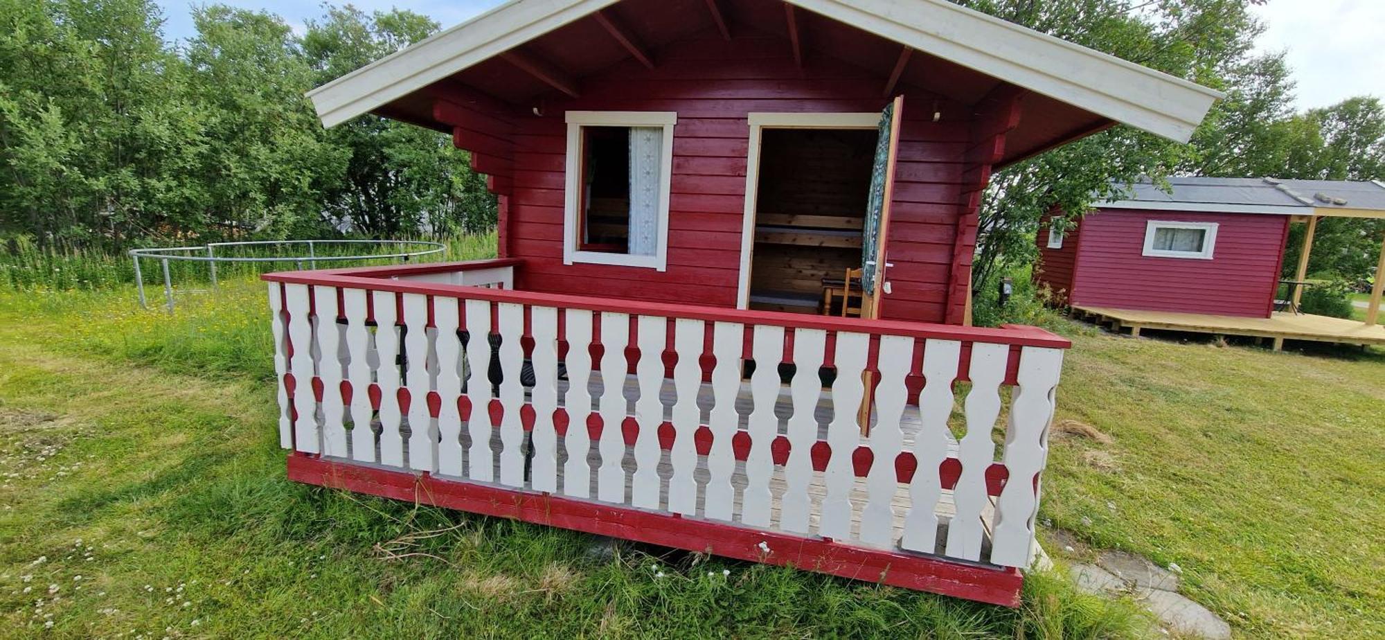 Bungalaven Lodge As Børselv Exterior foto