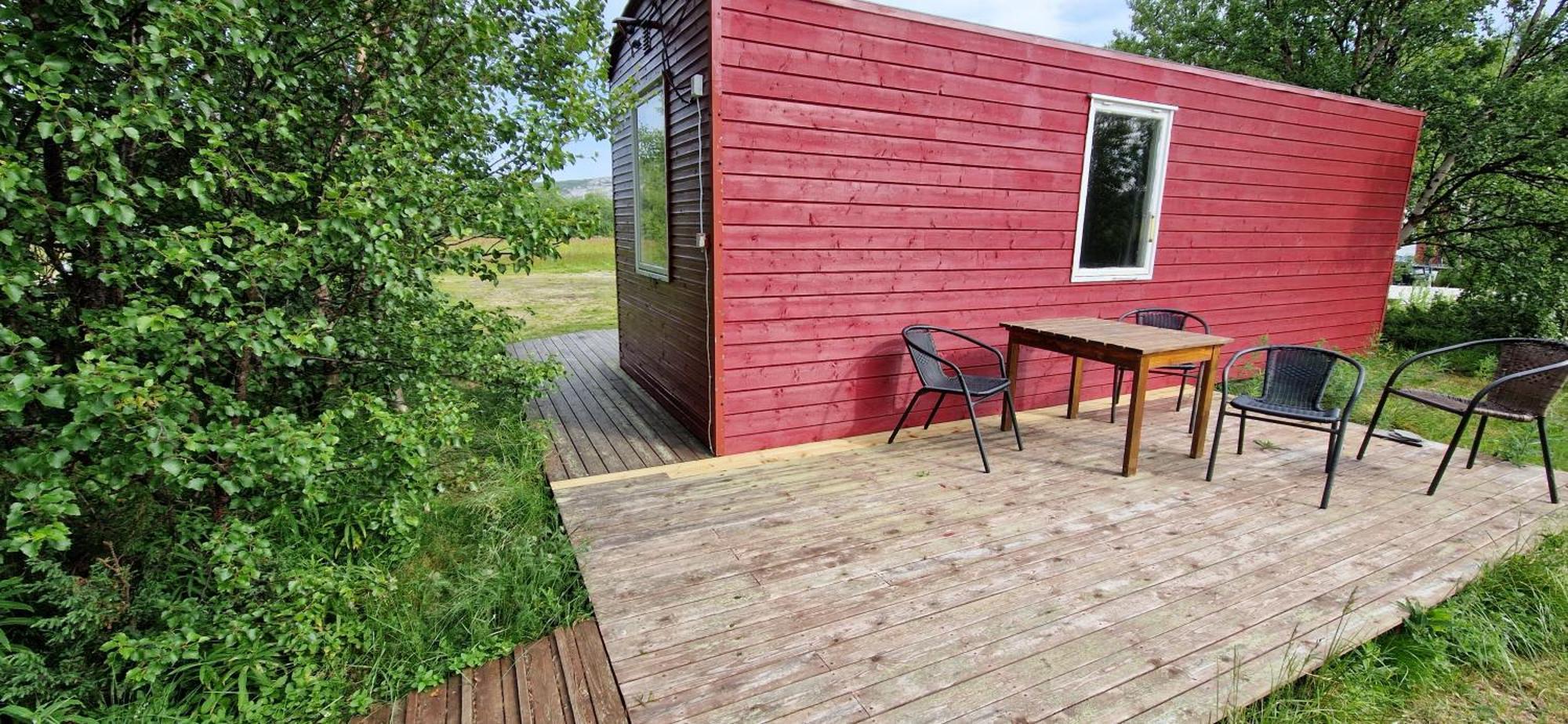 Bungalaven Lodge As Børselv Exterior foto